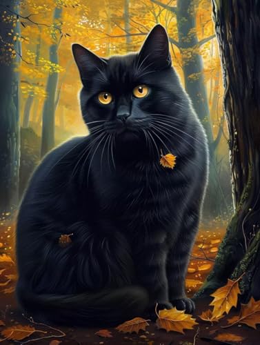 Katze Malen Nach Zahlen Erwachsene, BläTter Malen Nach Zahlen, DIY Handgemalt Ölgemälde Kit Mit 3 Pinseln und Acrylfarbe, Paint by Numbers Bastelset Erwachsene für Deko Wohnzimmer 30x40cm 0-6171 Katze Malen Nach Zahlen Erwachsene, BläTter Malen Nach Zahlen, DIY Handgemalt Ölgemälde Kit Mit 3 Pinseln und Acrylfarbe, Paint by Numbers Bastelset Erwachsene für Deko Wohnzimmer 30x40cm 0-6171 von KUEGDUNG