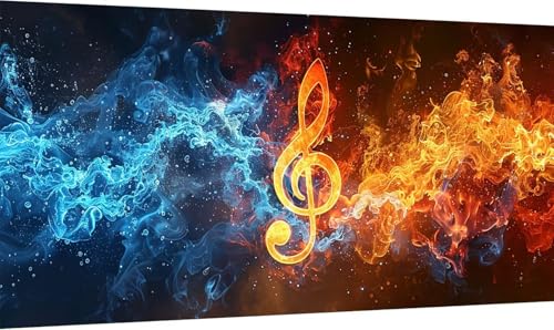 Malen Nach Zahlen Erwachsene Flamme, Malen Nach Zahlen Notiz, DIY Handgemalt Ölgemälde Leinwand Kits Mit Pinseln und Acrylfarbe, Paint by Numbers Adult für Deko Wohnzimmer Geschenke 40x90cm 4-6844 Malen Nach Zahlen Erwachsene Flamme, Malen Nach Zahlen Notiz, DIY Handgemalt Ölgemälde Leinwand Kits Mit Pinseln und Acrylfarbe, Paint by Numbers Adult für Deko Wohnzimmer Geschenke 40x90cm 4-6844 von KUEGDUNG