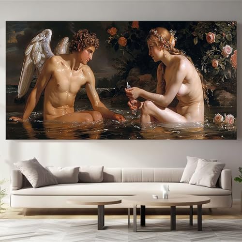 Malen Nach Zahlen Erwachsene Frau, Malen Nach Zahlen Paar, DIY Handgemalt Ölgemälde Leinwand Kits Mit Pinseln und Acrylfarbe, Paint by Numbers Adult für Deko Wohnzimmer und Zimmer Deko 40x80cm C-2916 Malen Nach Zahlen Erwachsene Frau, Malen Nach Zahlen Paar, DIY Handgemalt Ölgemälde Leinwand Kits Mit Pinseln und Acrylfarbe, Paint by Numbers Adult für Deko Wohnzimmer und Zimmer Deko 40x80cm C-2916 von KUEGDUNG