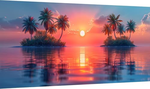 Malen Nach Zahlen Sonnenuntergang, Malen Nach Zahlen Erwachsene Landschaft, DIY Set Erwachsene Mit Pinseln und Acrylfarbe, Paint by Numbers Adult für Home Decoration und Zimmer Deko 55x110cm O-1381 Malen Nach Zahlen Sonnenuntergang, Malen Nach Zahlen Erwachsene Landschaft, DIY Set Erwachsene Mit Pinseln und Acrylfarbe, Paint by Numbers Adult für Home Decoration und Zimmer Deko 55x110cm O-1381 von KUEGDUNG
