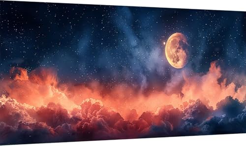 Malen Nach Zahlen Sternenhimmel, Malen Nach Zahlen Erwachsene Landschaft, DIY Set Erwachsene Mit Pinseln und Acrylfarbe, Paint by Numbers für Deko Wohnzimmer und Zimmer Deko Geschenke 60x120cm T-8722 Malen Nach Zahlen Sternenhimmel, Malen Nach Zahlen Erwachsene Landschaft, DIY Set Erwachsene Mit Pinseln und Acrylfarbe, Paint by Numbers für Deko Wohnzimmer und Zimmer Deko Geschenke 60x120cm T-8722 von KUEGDUNG