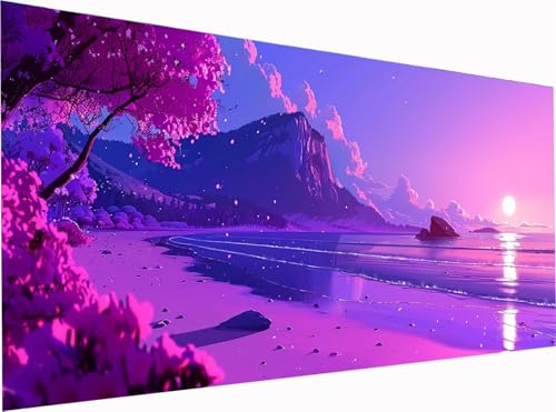 Mond Diamond Painting Erwachsene Groß XXL 200x100cm, 5D Diamant Painting Bilder Landschaft, DIY Stickerei Cross Stickerei Bastelset Erwachsene, Full Drill Diamant Malerei für Deko Wohnzimmer E-9089 Mond Diamond Painting Erwachsene Groß XXL 200x100cm, 5D Diamant Painting Bilder Landschaft, DIY Stickerei Cross Stickerei Bastelset Erwachsene, Full Drill Diamant Malerei für Deko Wohnzimmer E-9089 von KUEGDUNG