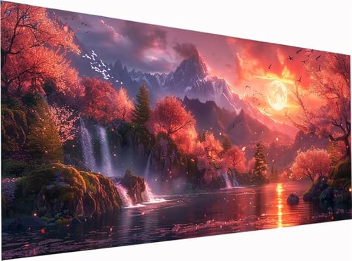 Mond Diamond Painting Erwachsene Groß XXL 300x100cm, 5D Diamant Painting Bilder Vogel, DIY Stickerei Cross Stickerei Bastelset Erwachsene, Full Drill Diamant Malerei für Deko Wohnzimmer 4-1466 Mond Diamond Painting Erwachsene Groß XXL 300x100cm, 5D Diamant Painting Bilder Vogel, DIY Stickerei Cross Stickerei Bastelset Erwachsene, Full Drill Diamant Malerei für Deko Wohnzimmer 4-1466 von KUEGDUNG