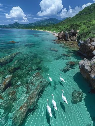 Ozean Malen Nach Zahlen Erwachsene mit Rahmen, Malen Nach Zahlen Wolke, DIY Set Erwachsene, Paint by Numbers Set mit Pinseln und Acrylfarben, Deko Wohnzimmer, Geschenke für Frauen 100x130cm F-8740 Ozean Malen Nach Zahlen Erwachsene mit Rahmen, Malen Nach Zahlen Wolke, DIY Set Erwachsene, Paint by Numbers Set mit Pinseln und Acrylfarben, Deko Wohnzimmer, Geschenke für Frauen 100x130cm F-8740 von KUEGDUNG