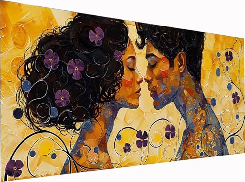 Paar Diamond Painting Erwachsene Groß XXL 300x100cm, 5D Diamant Painting Bilder Romantisch, DIY Stickerei Cross Stickerei Bastelset Erwachsene, Full Drill Diamant Malerei für Deko Wohnzimmer B-2995 Paar Diamond Painting Erwachsene Groß XXL 300x100cm, 5D Diamant Painting Bilder Romantisch, DIY Stickerei Cross Stickerei Bastelset Erwachsene, Full Drill Diamant Malerei für Deko Wohnzimmer B-2995 von KUEGDUNG