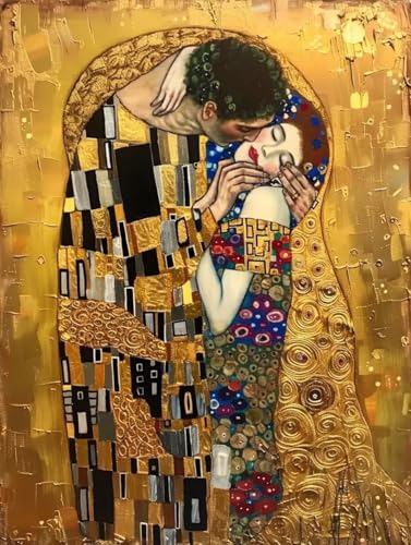 Paar Malen Nach Zahlen Erwachsene, Malen Nach Zahlen Romantisch, DIY Set Erwachsene Mit 3 Pinseln und Acrylfarbe, Paint by Numbers Handgemalt Ölgemälde Kit für Deko Wohnzimmer 90x120cm 3-4379 Paar Malen Nach Zahlen Erwachsene, Malen Nach Zahlen Romantisch, DIY Set Erwachsene Mit 3 Pinseln und Acrylfarbe, Paint by Numbers Handgemalt Ölgemälde Kit für Deko Wohnzimmer 90x120cm 3-4379 von KUEGDUNG
