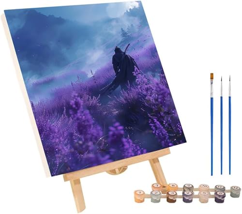 Samurai Malen Nach Zahlen Erwachsene mit Rahmen, Malen Nach Zahlen Blume, DIY Set Erwachsene, Paint by Numbers Set mit Pinseln und Acrylfarben, Deko Wohnzimmer, Geschenke für Frauen 100x135cm 0-1089 Samurai Malen Nach Zahlen Erwachsene mit Rahmen, Malen Nach Zahlen Blume, DIY Set Erwachsene, Paint by Numbers Set mit Pinseln und Acrylfarben, Deko Wohnzimmer, Geschenke für Frauen 100x135cm 0-1089 von KUEGDUNG
