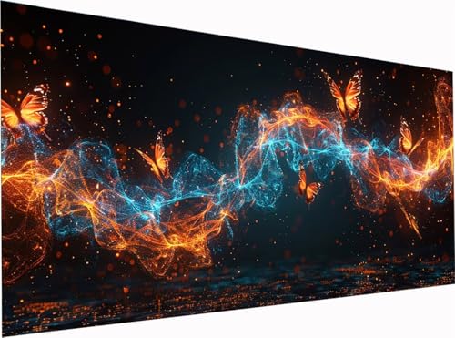 Schmetterling Diamond Painting Erwachsene Groß XXL 300x100cm, 5D Diamant Painting Bilder Traum, DIY Stickerei Cross Stickerei Bastelset Erwachsene, Diamant Malerei für Deko Wohnzimmer Geschenke 6-8400 Schmetterling Diamond Painting Erwachsene Groß XXL 300x100cm, 5D Diamant Painting Bilder Traum, DIY Stickerei Cross Stickerei Bastelset Erwachsene, Diamant Malerei für Deko Wohnzimmer Geschenke 6-8400 von KUEGDUNG