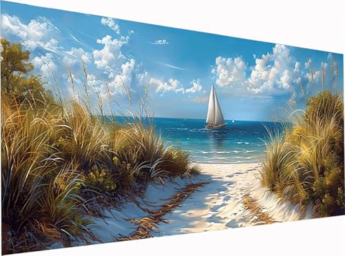 Segelboot Diamond Painting Erwachsene Groß XXL 300x100cm, 5D Diamant Painting Bilder Wolke, DIY Stickerei Cross Stickerei Bastelset Erwachsene, Full Drill Diamant Malerei für Deko Wohnzimmer 5-9081 Segelboot Diamond Painting Erwachsene Groß XXL 300x100cm, 5D Diamant Painting Bilder Wolke, DIY Stickerei Cross Stickerei Bastelset Erwachsene, Full Drill Diamant Malerei für Deko Wohnzimmer 5-9081 von KUEGDUNG
