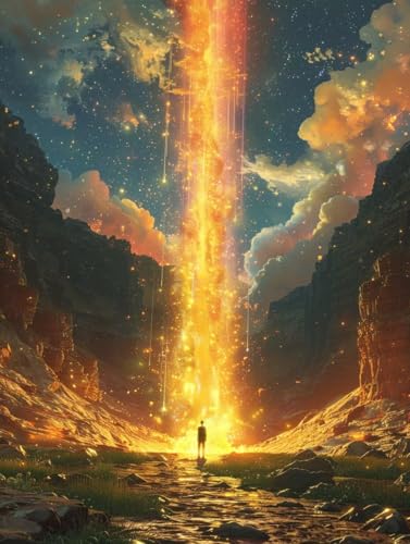 Sternenhimmel Malen Nach Zahlen Erwachsene mit Rahmen, Malen Nach Zahlen Landschaft, DIY Set Erwachsene, Paint by Numbers Set mit Pinseln und Acrylfarben, Deko Wohnzimmer Geschenke 100x135cm 6-9180 Sternenhimmel Malen Nach Zahlen Erwachsene mit Rahmen, Malen Nach Zahlen Landschaft, DIY Set Erwachsene, Paint by Numbers Set mit Pinseln und Acrylfarben, Deko Wohnzimmer Geschenke 100x135cm 6-9180 von KUEGDUNG