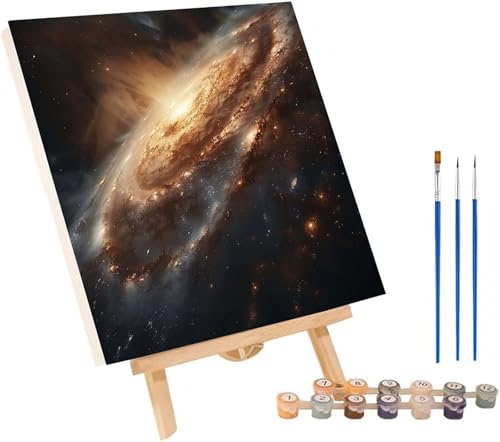 Sternenhimmel Malen Nach Zahlen Erwachsene mit Rahmen, Malen Nach Zahlen Landschaft, DIY Set Erwachsene, Paint by Numbers Set mit Pinseln und Acrylfarben, Deko Wohnzimmer Geschenke 70x95cm 3-7528 Sternenhimmel Malen Nach Zahlen Erwachsene mit Rahmen, Malen Nach Zahlen Landschaft, DIY Set Erwachsene, Paint by Numbers Set mit Pinseln und Acrylfarben, Deko Wohnzimmer Geschenke 70x95cm 3-7528 von KUEGDUNG