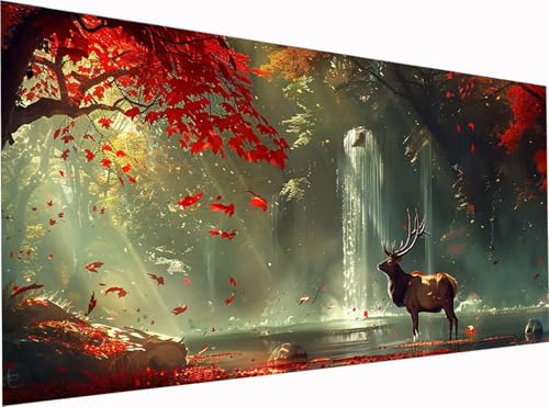 Tier Diamond Painting Erwachsene Groß XXL 160x80cm, 5D Diamant Painting Bilder Landschaft, DIY Stickerei Cross Stickerei Bastelset Erwachsene, Full Drill Diamant Malerei für Deko Wohnzimmer X-8592 Tier Diamond Painting Erwachsene Groß XXL 160x80cm, 5D Diamant Painting Bilder Landschaft, DIY Stickerei Cross Stickerei Bastelset Erwachsene, Full Drill Diamant Malerei für Deko Wohnzimmer X-8592 von KUEGDUNG