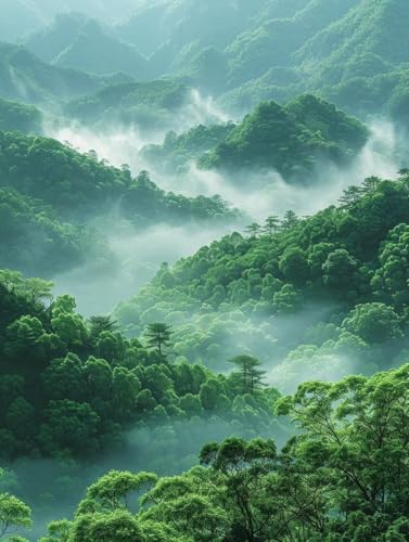 Wald Malen Nach Zahlen Erwachsene mit Rahmen, Malen Nach Zahlen Landschaft, DIY Set Erwachsene, Paint by Numbers Set mit Pinseln und Acrylfarben, Deko Wohnzimmer, Geschenke für Frauen 40x50cm M-9175 Wald Malen Nach Zahlen Erwachsene mit Rahmen, Malen Nach Zahlen Landschaft, DIY Set Erwachsene, Paint by Numbers Set mit Pinseln und Acrylfarben, Deko Wohnzimmer, Geschenke für Frauen 40x50cm M-9175 von KUEGDUNG