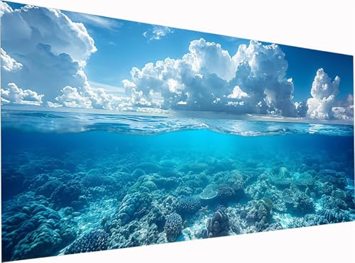 Wolke Diamond Painting Erwachsene Groß XXL 300x100cm, 5D Diamant Painting Bilder Ozean, DIY Stickerei Cross Stickerei Bastelset Erwachsene, Full Drill Diamant Malerei für Deko Wohnzimmer 5-6468 Wolke Diamond Painting Erwachsene Groß XXL 300x100cm, 5D Diamant Painting Bilder Ozean, DIY Stickerei Cross Stickerei Bastelset Erwachsene, Full Drill Diamant Malerei für Deko Wohnzimmer 5-6468 von KUEGDUNG