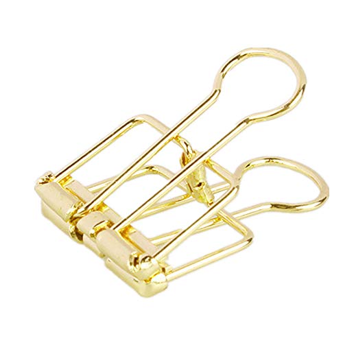 KUENG Büroklammern Klammern Büro Clips Binder Clip Bulldog Clip Mini Bulldog Clips Büroklammern Foldback Binder Clips Große Papier Clips Gold,32mm KUENG Büroklammern Klammern Büro Clips Binder Clip Bulldog Clip Mini Bulldog Clips Büroklammern Foldback Binder Clips Große Papier Clips Gold,32mm von KUENG