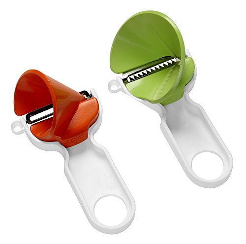 Kuhn Rikon 23011 Click'n Curl Spiralsparschäler-2er Set von KUHN RIKON