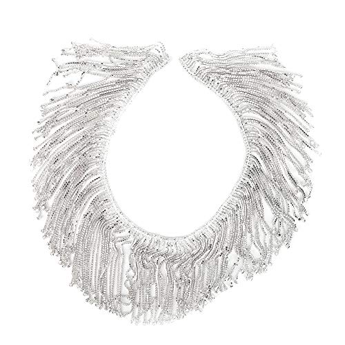 KUIDAMOS 1 Yard Kristallapplikation Strass-Braut-Trim-Kette, Mode-Strass-Quastenfransen, für Hochzeitsfeier-Weihnachts-DIY-Dekoration KUIDAMOS 1 Yard Kristallapplikation Strass-Braut-Trim-Kette, Mode-Strass-Quastenfransen, für Hochzeitsfeier-Weihnachts-DIY-Dekoration von KUIDAMOS