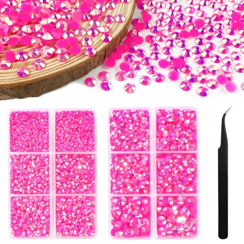 KUKUPOW Hotfix Strasssteine, Rosa, 6500 Stück, Strasssteine, Dekoration, Kristalle und Pinzette, Strass-Steine zum Aufbügeln, für Bastelarbeiten, DIY-Dekorationen, Füllung, Weihnachten, Hochzeit KUKUPOW Hotfix Strasssteine, Rosa, 6500 Stück, Strasssteine, Dekoration, Kristalle und Pinzette, Strass-Steine zum Aufbügeln, für Bastelarbeiten, DIY-Dekorationen, Füllung, Weihnachten, Hochzeit von KUKUPOW