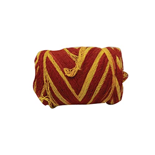KULIA® Kalawa-Dhaga-Faden rot Pooja Samagri Glücksbringer Baumwollfaden 1 Rolle hinduistischer Ritual-Gebetsfaden Heim- und Tempeldekoration Raksha-Sutra Armbandherstellung Dhaga indische Geschenke von KULIA