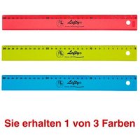 KUM Lineal L3 Flexi® TB Lefty® 30,0 cm, farbsortiert von KUM