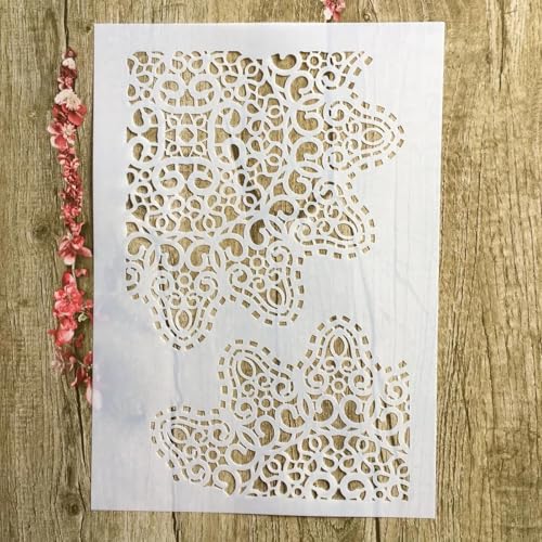 Schablonen zum Malen auf Holz, A4, 29 x 21 cm, Sonnenblume, wiederverwendbare Schichtschablonen zum Malen, Basteln, Basteln auf Holzwand, Heimdekoration, Scrapbook, Malvorlage von KUNGZUNMOLDS