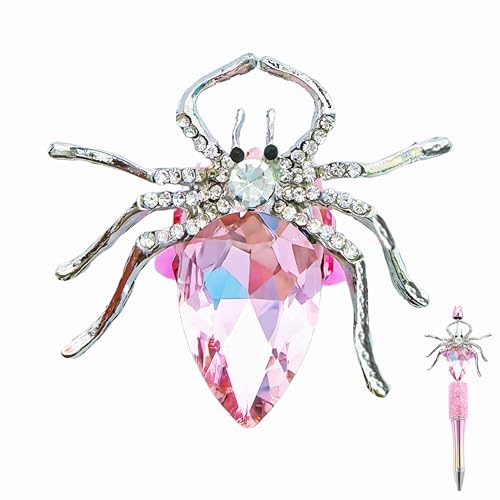 Rosafarbene Spinnen-Edelstein-Bastelperle für Stifte, Strasssteine zum Basteln, passend für Perlenstifte, Schmuckherstellung, Armbändern, glitzernde Perlen für Bastelbedarf Rosafarbene Spinnen-Edelstein-Bastelperle für Stifte, Strasssteine zum Basteln, passend für Perlenstifte, Schmuckherstellung, Armbändern, glitzernde Perlen für Bastelbedarf von KUNHEHO