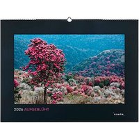 KUNTH Monats-Wandkalender Aufgeblüht 2026 von KUNTH