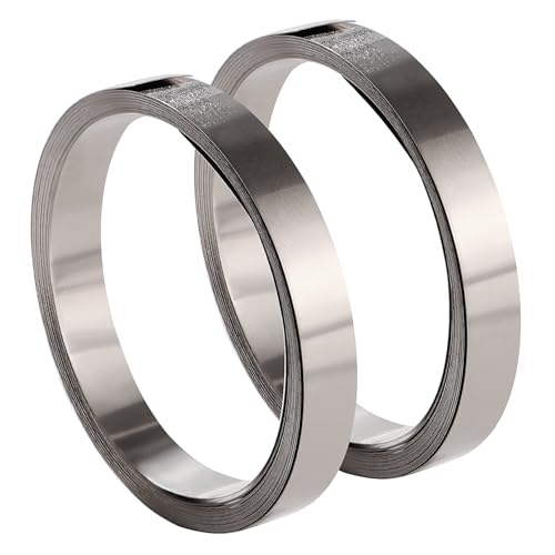 KUOQIY 2 Stücke 3m Reine Nickel Streifen 99.6% Nickel, 0.1 * 6 mm Nickel Streifen Band für Batterie, Nickel Streifen Löten Nickelstreifen Li-Po Akku, für 18650 Batterie Schweißen KUOQIY 2 Stücke 3m Reine Nickel Streifen 99.6% Nickel, 0.1 * 6 mm Nickel Streifen Band für Batterie, Nickel Streifen Löten Nickelstreifen Li-Po Akku, für 18650 Batterie Schweißen von KUOQIY