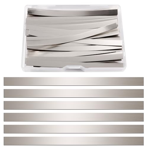 KUOQIY 50 Stücke 0.15 * 6 * 100 mm Reine Nickel Streifen 99.6% Nickel, Nickel Streifen Band für Batterie, Nickel Streifen Löten Nickelstreifen Li-Po Akku, für 18650 Batterie Schweißen KUOQIY 50 Stücke 0.15 * 6 * 100 mm Reine Nickel Streifen 99.6% Nickel, Nickel Streifen Band für Batterie, Nickel Streifen Löten Nickelstreifen Li-Po Akku, für 18650 Batterie Schweißen von KUOQIY