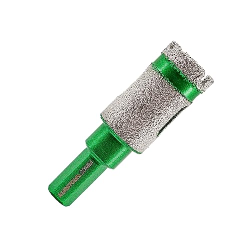 KURSTOL Diamant Bohrkrone - Diamant Fingerfräs Bit 20MM Diamantbohrer Dreikant-Schaft Diamant Lochsägen für Porzellan Fliese Granit Marmor Trockenbohren KURSTOL Diamant Bohrkrone - Diamant Fingerfräs Bit 20MM Diamantbohrer Dreikant-Schaft Diamant Lochsägen für Porzellan Fliese Granit Marmor Trockenbohren von KURSTOL