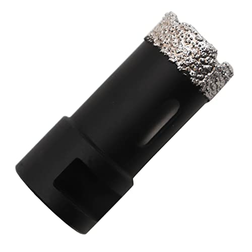 KURSTOL Diamant-Bohrkrone Kit - Diamantbohrer Durchmesser 25MM Diamant Lochsägen für Porzellan Fliese Granit Marmor Trockenbohren von KURSTOL