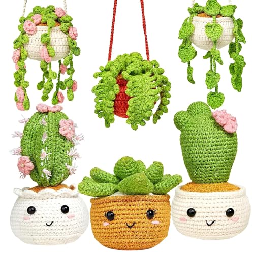 KUWUNG Häkelset für Anfänger, 6 Teilige Crochet Set, Häkeln für Anfänger mit Anleitung, Häkel-Starterset Fleshiness, DIY Set mit Häkelnadeln, Garn, Füllung, Handnähnadel, Stichmarkern, Anleitung KUWUNG Häkelset für Anfänger, 6 Teilige Crochet Set, Häkeln für Anfänger mit Anleitung, Häkel-Starterset Fleshiness, DIY Set mit Häkelnadeln, Garn, Füllung, Handnähnadel, Stichmarkern, Anleitung von KUWUNG