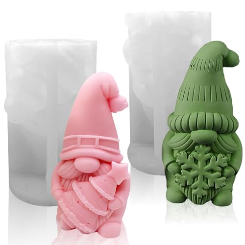 Silikonform Wichtel, Silikonformen Gießformen, 2 Stück Kerzen Selber Machen Set, DIY Silikonform Weihnachten, Silikon Gießform Wichtel, Gießformen Silikon, Gießform Wichtel Für Duftkerzen Geschenke Silikonform Wichtel, Silikonformen Gießformen, 2 Stück Kerzen Selber Machen Set, DIY Silikonform Weihnachten, Silikon Gießform Wichtel, Gießformen Silikon, Gießform Wichtel Für Duftkerzen Geschenke von KVGBNT