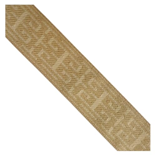 KVR Polyester-Seide, Brokat, Jacquard, Basteln, Nähen, Stickerei, Dekoration, Band, Spitze, Kleid, Rock, Hochzeit, Party (988,1–2,8 cm breit, 9 m in der Rolle) von KVR
