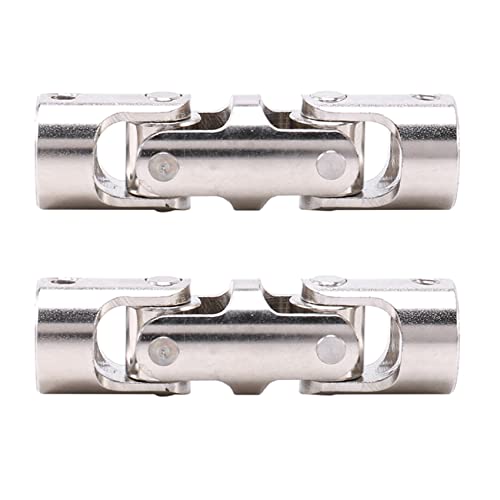 KVSERT 2 x Rc Doppel-Universalgelenk-Kardan-Gelenk-Kupplungen mit Schraube, 5 x 5 mm KVSERT 2 x Rc Doppel-Universalgelenk-Kardan-Gelenk-Kupplungen mit Schraube, 5 x 5 mm von KVSERT
