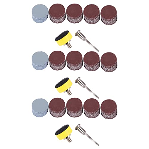 KVSERT 300 Stück 25 mm 2,5 cm Schleifscheiben-Schleifscheiben-Schleifscheiben, Körnung 100–3000 mit 2,5 cm Schleifpad Platte + 1/8 KVSERT 300 Stück 25 mm 2,5 cm Schleifscheiben-Schleifscheiben-Schleifscheiben, Körnung 100–3000 mit 2,5 cm Schleifpad Platte + 1/8 von KVSERT