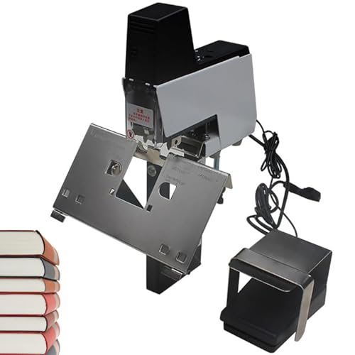 Elektrischer Sattelhefter, Automatischer Hochleistungshefter, Schnellhefter mit Pedal, Einstellbare Stärke, 9 Intensitätsstufen Einstellbar, Geeignet für Zuhause, Schule, Büro Elektrischer Sattelhefter, Automatischer Hochleistungshefter, Schnellhefter mit Pedal, Einstellbare Stärke, 9 Intensitätsstufen Einstellbar, Geeignet für Zuhause, Schule, Büro von KVTUYC