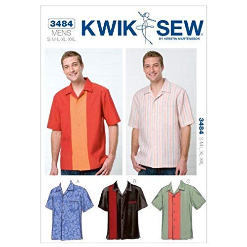 KWIK SEW Schnittmuster 3484 Hemd S-M-L-XL-XXL KWIK SEW Schnittmuster 3484 Hemd S-M-L-XL-XXL von KWIK-SEW PATTERNS