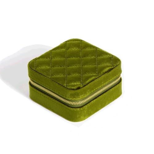 KWMAEEUID Ohrring-Aufbewahrungsbox, Samt-Schmuck-Aufbewahrungstasche, tragbare Schmuckschatulle KWMAEEUID Ohrring-Aufbewahrungsbox, Samt-Schmuck-Aufbewahrungstasche, tragbare Schmuckschatulle von KWMAEEUID
