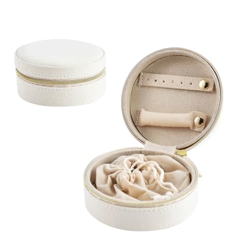KWMAEEUID Schmuck-Aufbewahrungsbox, Ohrring-Halskette, Schmuck, Klassifizierung, Klappdeckel, Schmuckschatulle (Farbe: D, Größe: 10 cm) von KWMAEEUID
