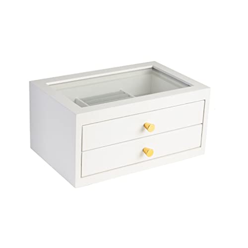 KWMAEEUID Schmuckhalter Holz Schmuck Aufbewahrungsbox Damen Retro Schmuckschatulle Aufbewahrungsbox Ohrstecker Schmuckschatulle Schmuckdisplaybox KWMAEEUID Schmuckhalter Holz Schmuck Aufbewahrungsbox Damen Retro Schmuckschatulle Aufbewahrungsbox Ohrstecker Schmuckschatulle Schmuckdisplaybox von KWMAEEUID