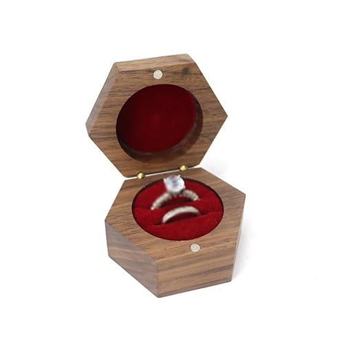 KWMAEEUID Schmuckschatulle, Box zum Trimmen von sechs Boxen, zum Verpacken und Empfangen von Geschenkboxen (Farbe: D, Größe: 6,4 x 5,5 x 4 cm) von KWMAEEUID