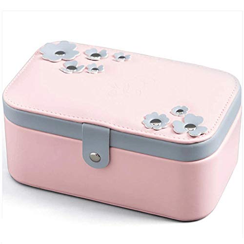 KWMAEEUID Schmuckschatulle – 2-lagige Schmuckschatulle, abschließbarer Schmuck-Organizer, abnehmbare Trennwand, Geschenk für Ihre Lieben KWMAEEUID Schmuckschatulle – 2-lagige Schmuckschatulle, abschließbarer Schmuck-Organizer, abnehmbare Trennwand, Geschenk für Ihre Lieben von KWMAEEUID
