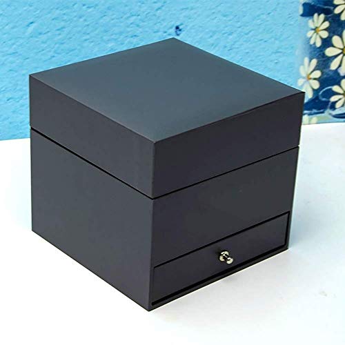 KWMAEEUID Schmuckschatulle – Schmuckkästchen für Damen, Schmuckschatulle mit Fächern, Halsketten-Schmuck-Organizer mit Schmuckhalter für Ohrringe KWMAEEUID Schmuckschatulle – Schmuckkästchen für Damen, Schmuckschatulle mit Fächern, Halsketten-Schmuck-Organizer mit Schmuckhalter für Ohrringe von KWMAEEUID