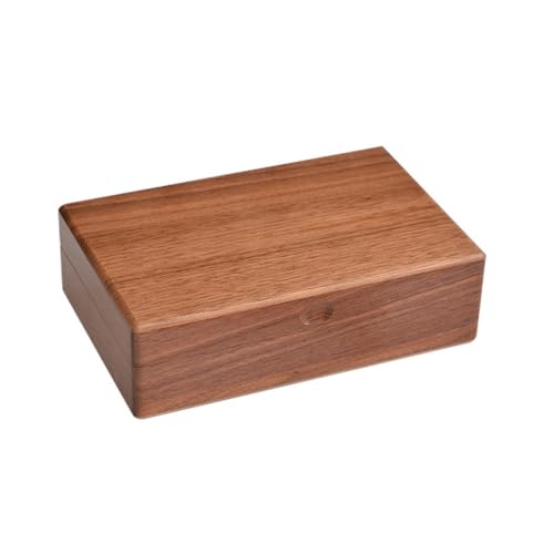 KWMAEEUID Schmuckschatulle aus massivem Holz, Aufbewahrungsbox für Tisch, Halskette, Armband, Holzkiste KWMAEEUID Schmuckschatulle aus massivem Holz, Aufbewahrungsbox für Tisch, Halskette, Armband, Holzkiste von KWMAEEUID