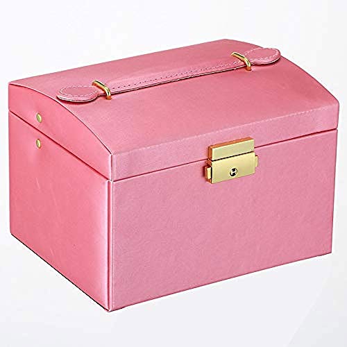 KWMAEEUID Schmuckschatulle – exquisiter Schmuck-Kosmetikkoffer, Schmuck-Aufbewahrungsbox, Behälter, Geschenk KWMAEEUID Schmuckschatulle – exquisiter Schmuck-Kosmetikkoffer, Schmuck-Aufbewahrungsbox, Behälter, Geschenk von KWMAEEUID