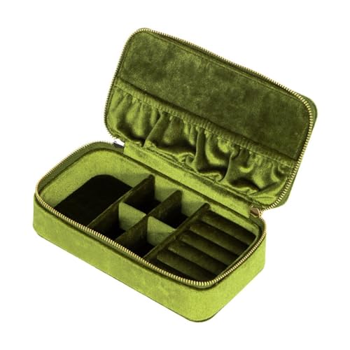 KWMAEEUID Schmucktasche für Reisen, tragbar, zur Aufbewahrung von Ohrringen, Schmuckschatulle KWMAEEUID Schmucktasche für Reisen, tragbar, zur Aufbewahrung von Ohrringen, Schmuckschatulle von KWMAEEUID