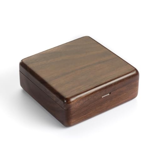 KWMAEEUID Tragbare Aufbewahrungsbox für Reisen, Massivholz, Schmuckschatulle, Ohrringe, Schmuck, Armbänder KWMAEEUID Tragbare Aufbewahrungsbox für Reisen, Massivholz, Schmuckschatulle, Ohrringe, Schmuck, Armbänder von KWMAEEUID