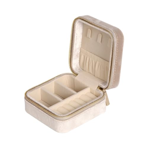KWMAEEUID Vintage Flannelette Samt Plüsch Schmuckschatulle Aufbewahrungsbox Verpackungsbox KWMAEEUID Vintage Flannelette Samt Plüsch Schmuckschatulle Aufbewahrungsbox Verpackungsbox von KWMAEEUID