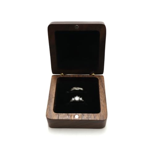 KWMAEEUID Vintage-Schmuck-Paar-Box, Ohrringe, Ohrstecker, Verpackung, Aufbewahrungsbox, Schmuckschatulle von KWMAEEUID